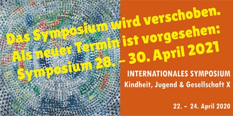 Neuer Termin Symposium: 28. bis 30. April 2021