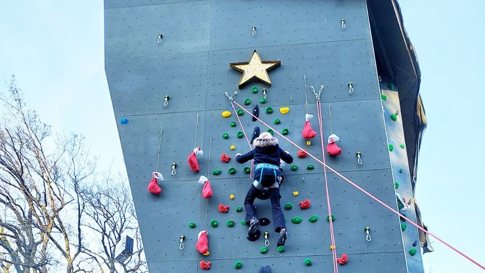 Vorarlberger Kinderdorf Adventsklettern Kids Buin