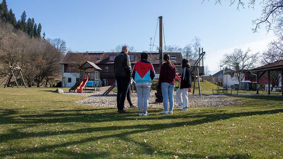 Kinderdorf Kronhalde: Workshop Dorfplatzgestaltung